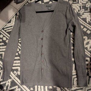 Women's Medium Long Sleeve Gray Sweater